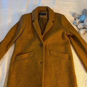 Camel colored wool coat